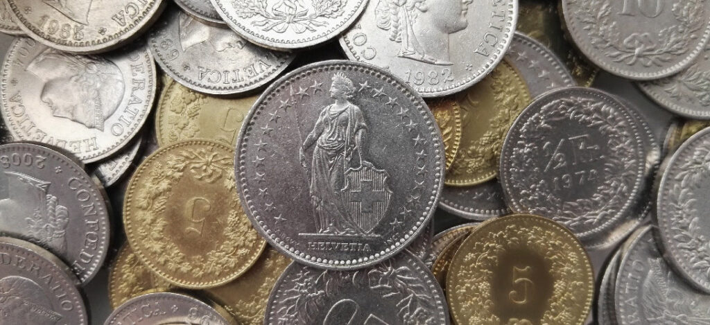 Kurs franka szwajcarskiego CHF